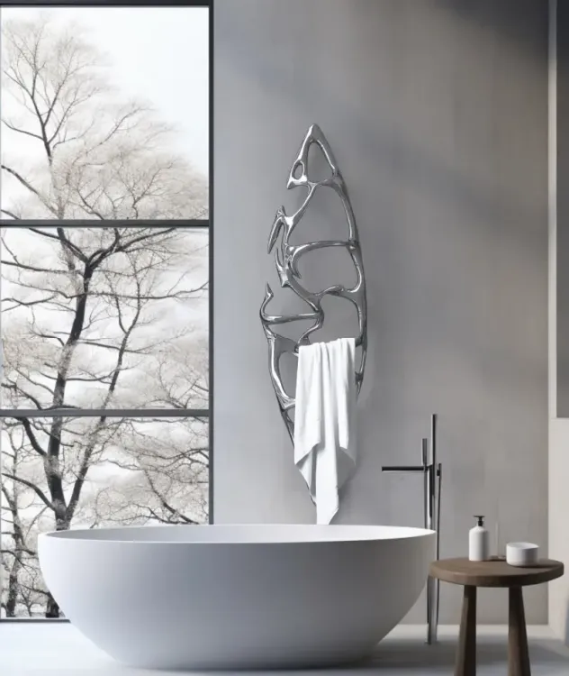 P&Bhusri Towel Warmer Boat of sage
