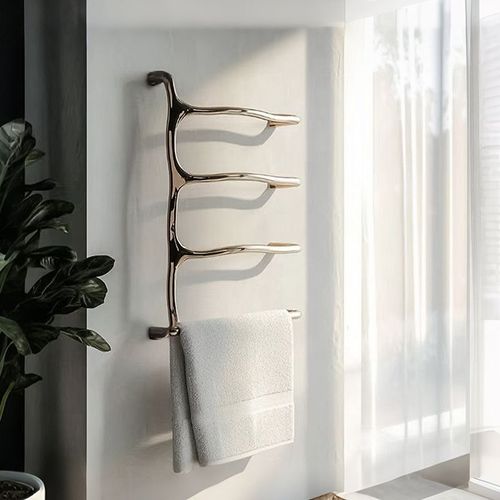 P&Bhusri Electric Heated Towel Warmer Tuscany Glimmer